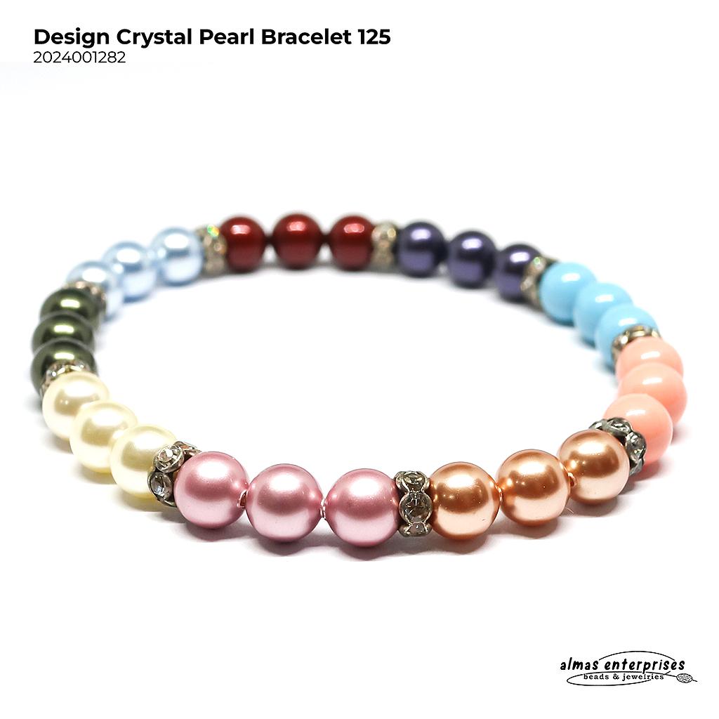 Design Crystal Pearl Bracelet 125