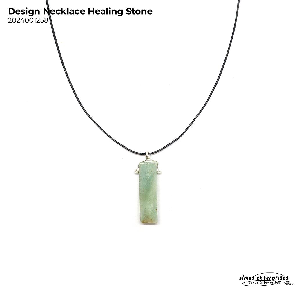 Design Necklace Healing Stone