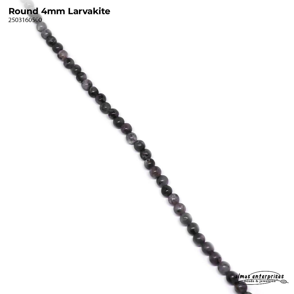 Round  Larvakite