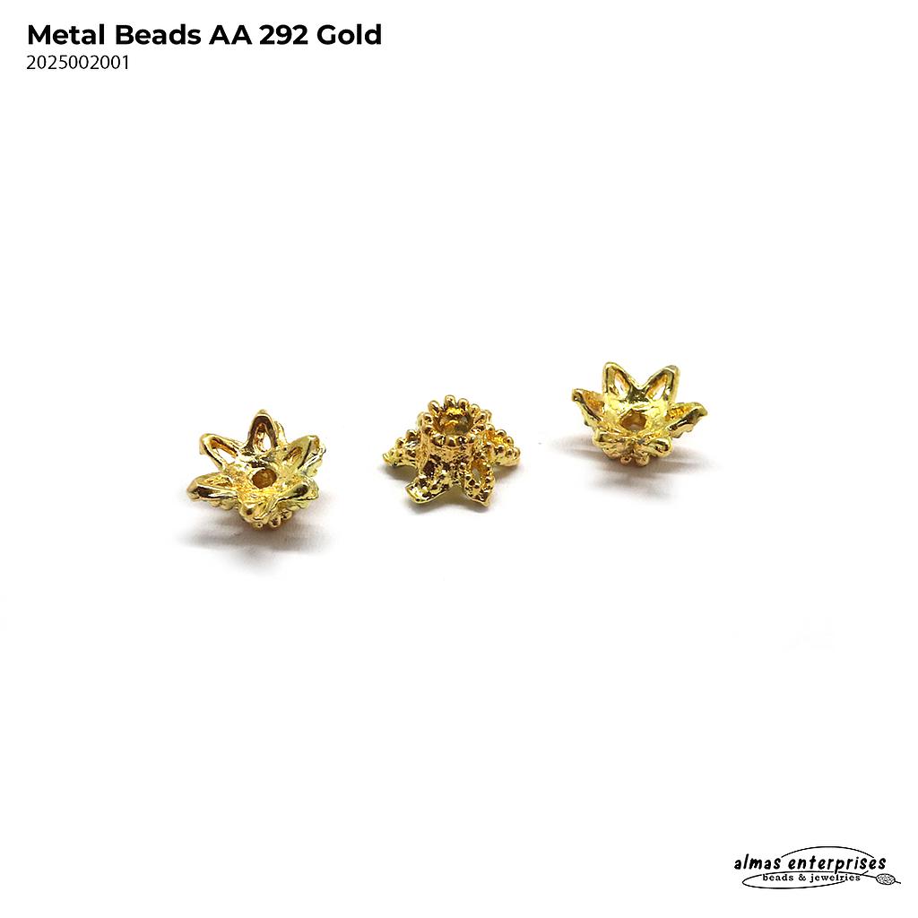 AA 292 Gold Metal Beads/24