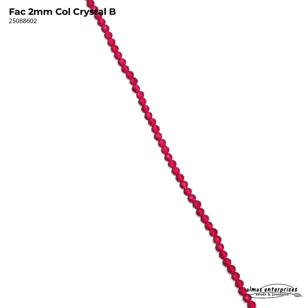 Fac 2mm Colour B Crystal