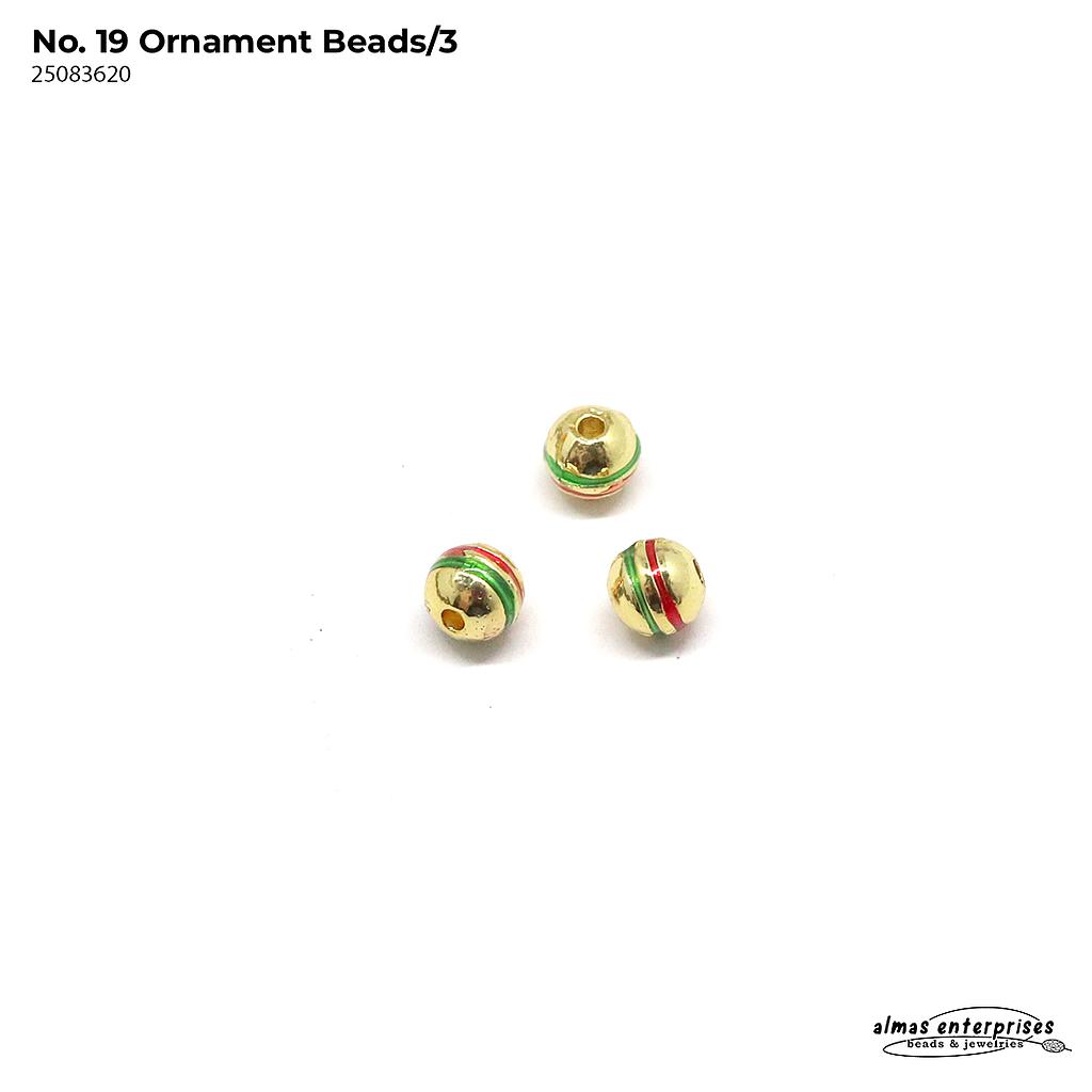 Ornament Beads Part II /3pcs