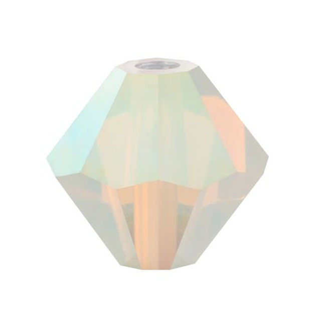 5328 4MM WHITEOPAL SHIMMER 2X