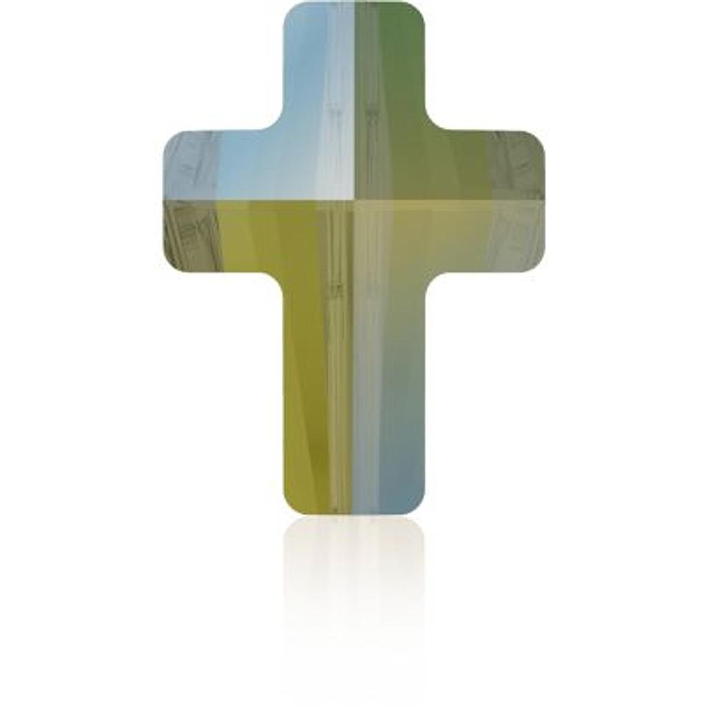 5378 18mm CRYSTAL IRIDESCENTGREEN