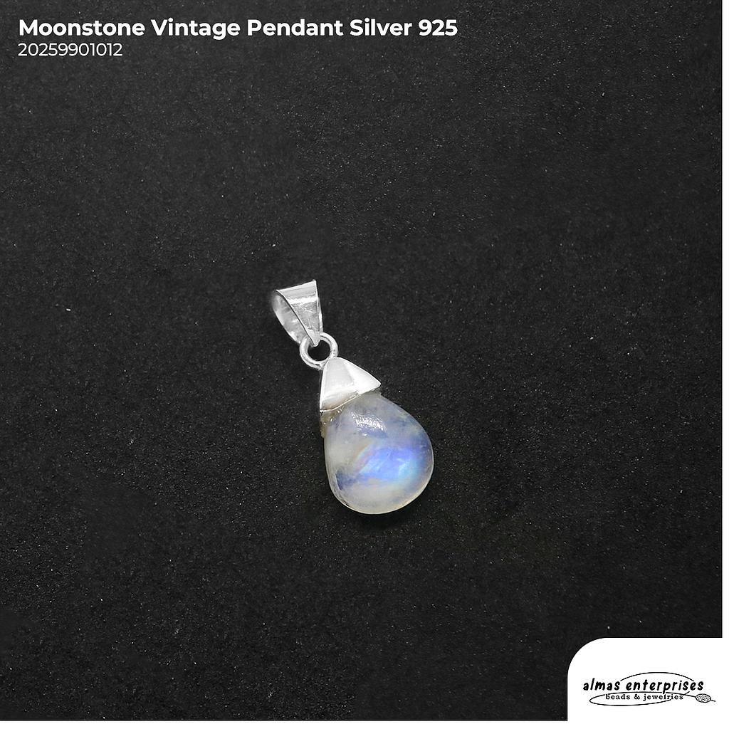 MoonStone Vintage Pendant Silver 925