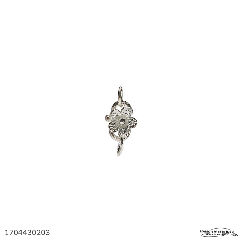 S-hook Claps Silver 925 35/pcs