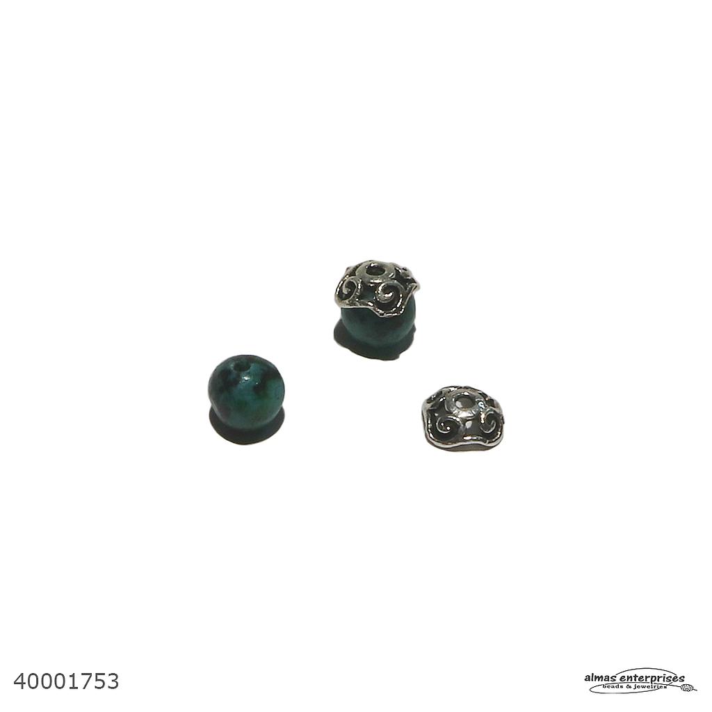 Silver Beads 925 I/2pcs