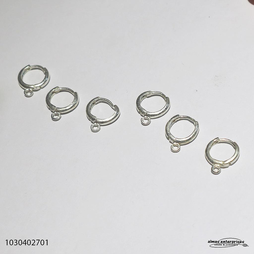 X Earring Hook/3pair