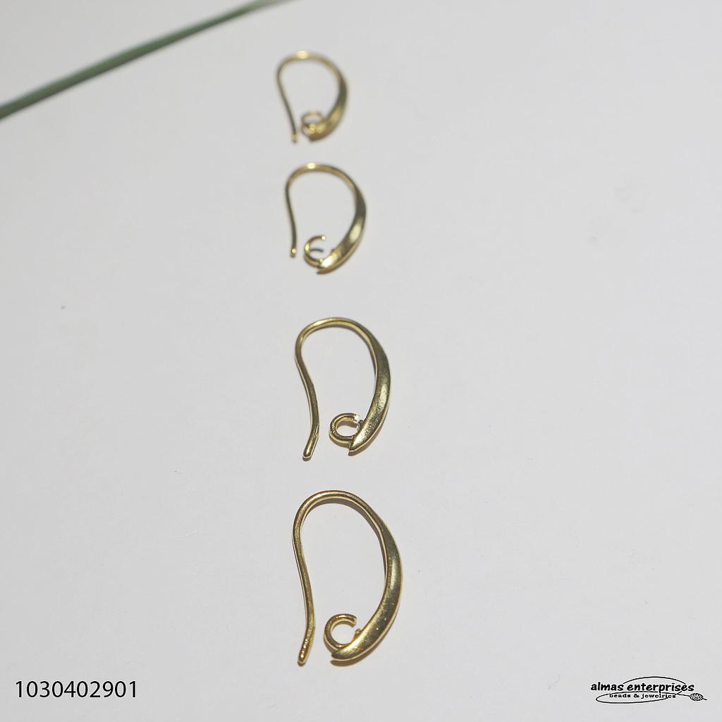 I Earring Hook/2pair