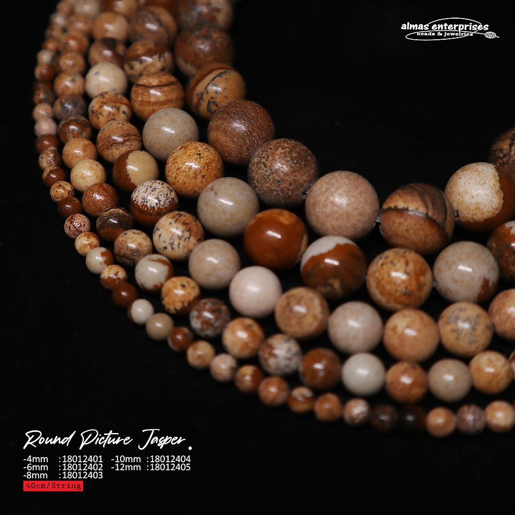Round Picture Jasper