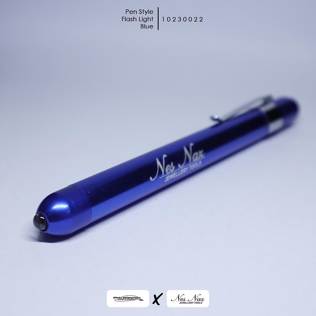 Blue Pens Style Flash Light
