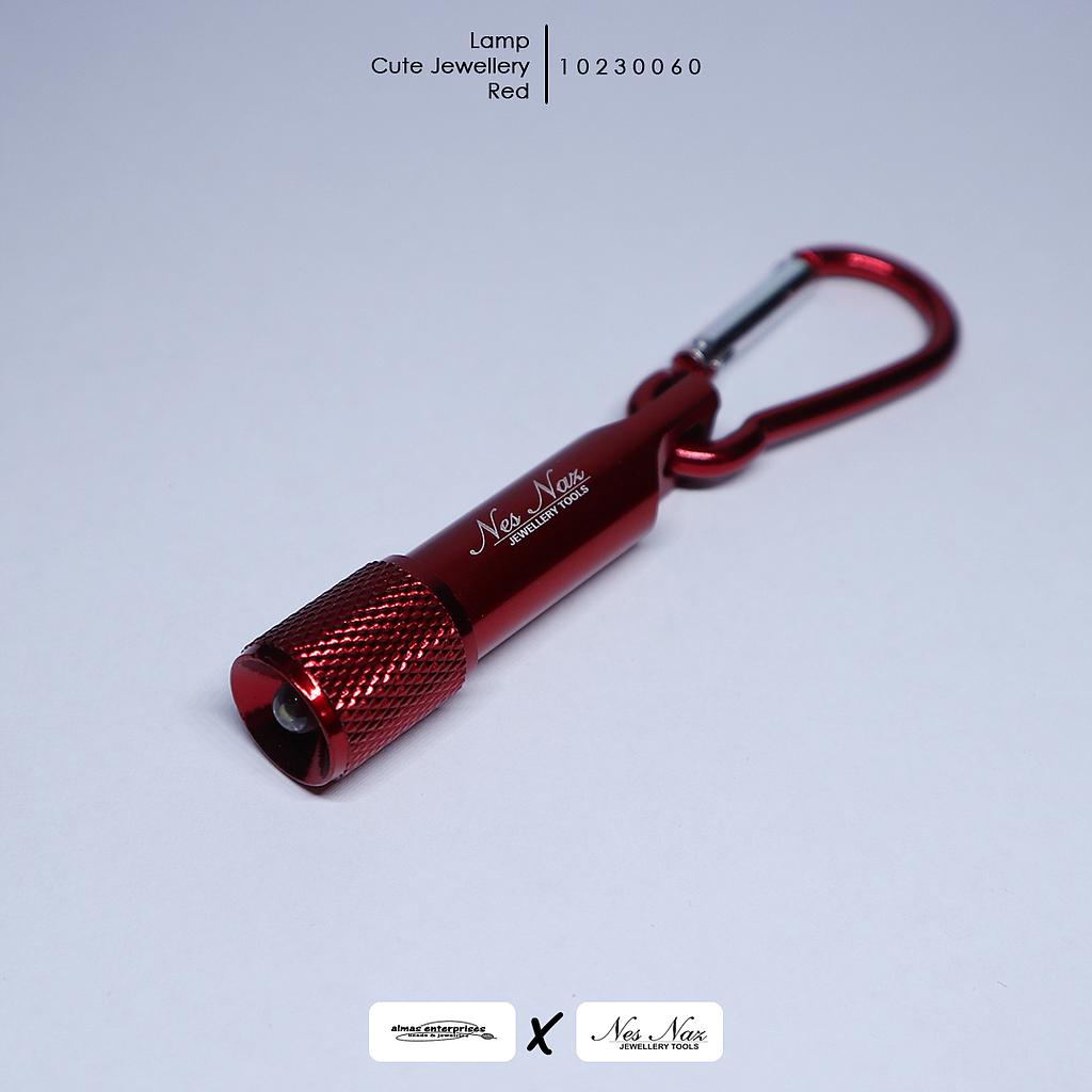 RED CUTE JEWELLERY LAMP