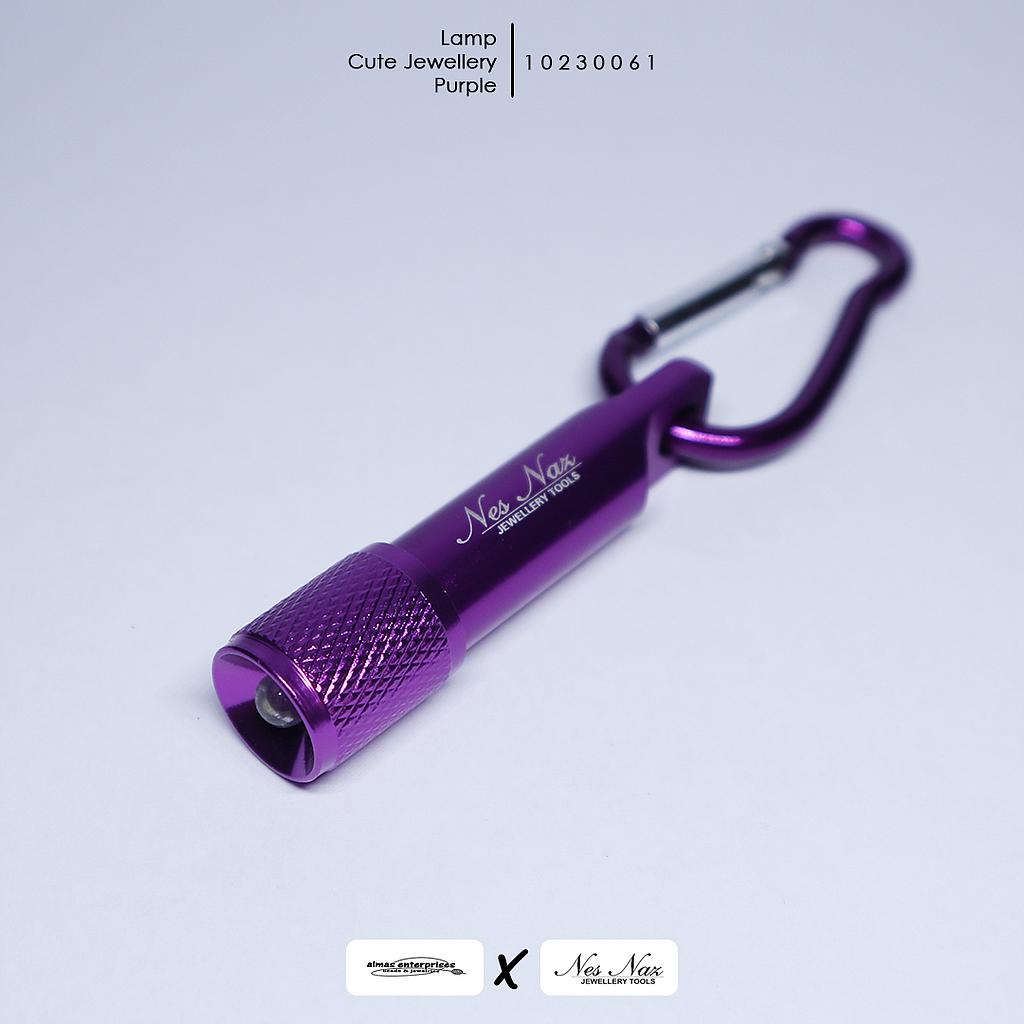 PURPLE CUTE JEWELLERY LAMP