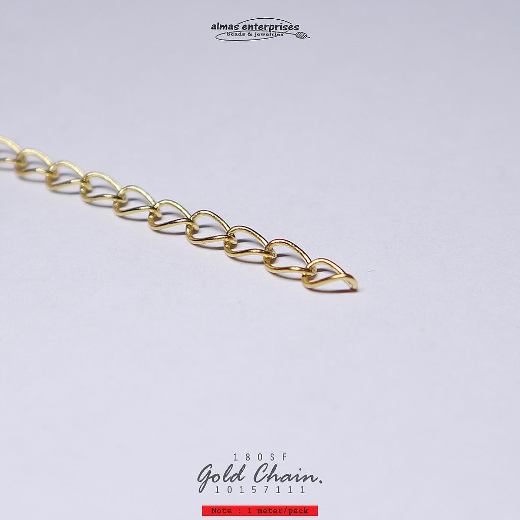 180SF Gold Chain/m