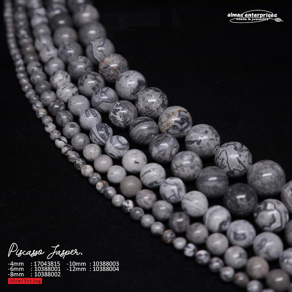 Round Piscasso Jasper
