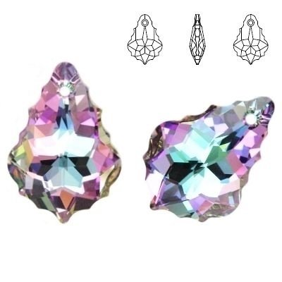 6090 16mm CRYSTAL VL/3pcs