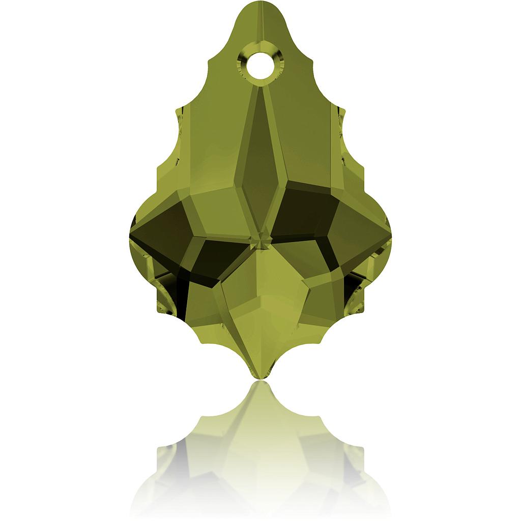 6090 16mm OLIVINE AB/3pcs