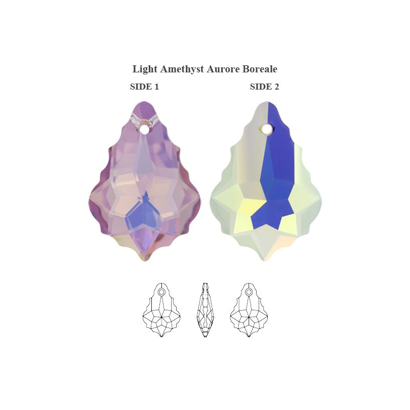 6090 22mm LT AMETHYST AB