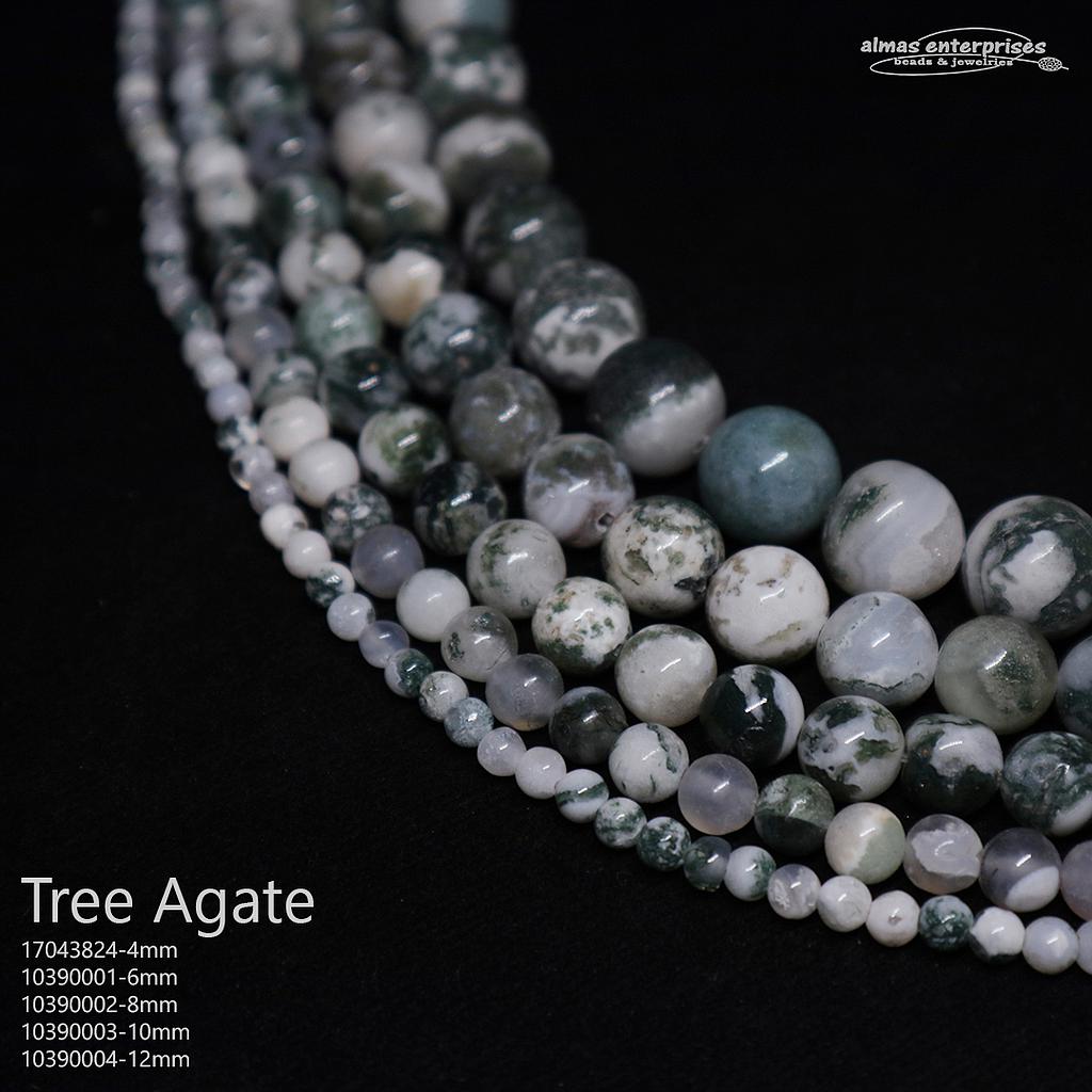Round Tree Agate