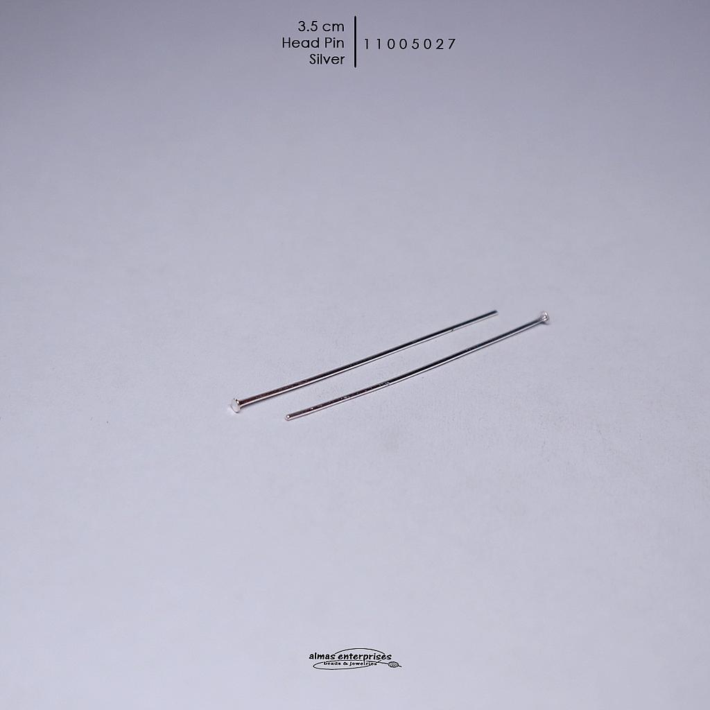 Silver 3.5cm Head pin/72