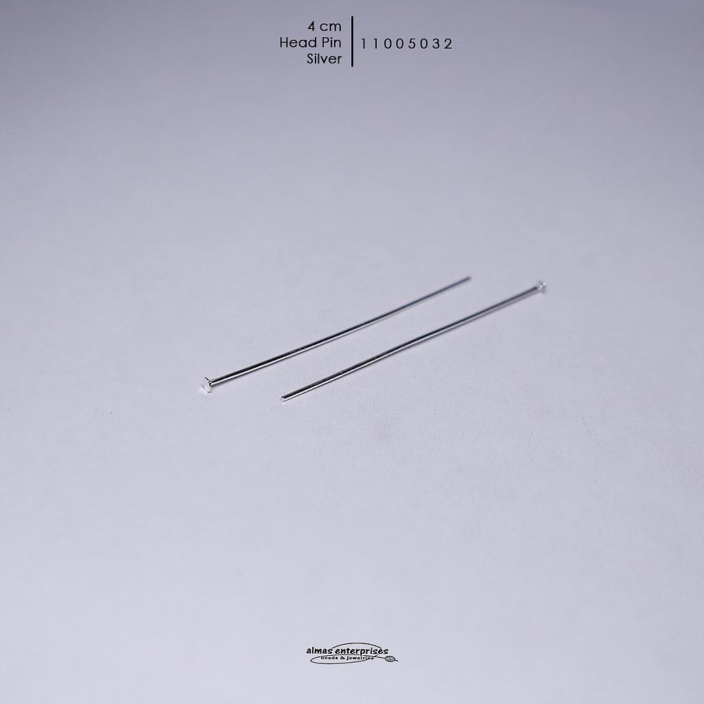 Silver 4cm Head Pin/72