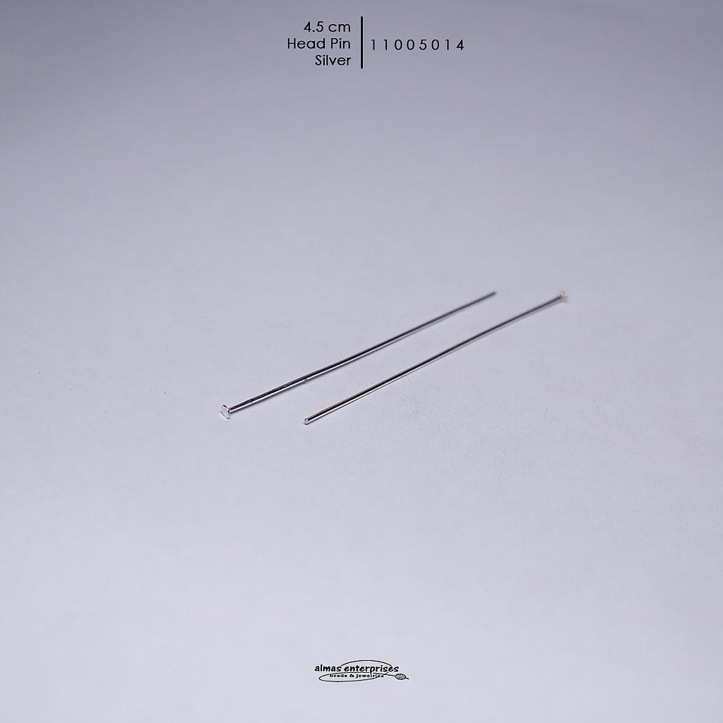 Silver 4.5cm Head Pin/72