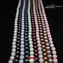 Rd 6mm Matte Col Shell Pearl
