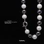 Neklace 12mmAB Mix Shell.P
