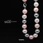 Neklace 12mmAB Mix Shell.P