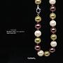 Neklace 12mmAB Mix Shell.P