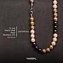 12mm Matte Shell Pearl Necklace 345