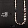 12mm Matte Shell Pearl Necklace 345