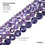 Flt Rd Fac 8mm Amethyst