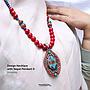 Design Necklace With Nepal Pendant D
