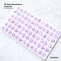 MC Bead Round 8mm Violet AB