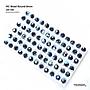 MC Bead Round 8mm Jet AB