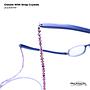 Glasses With Strap Crystals