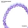 Rd 6mm Amethyst Bracelet