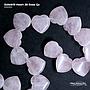 Sidedrill Heart 28 Rose Qz