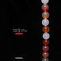 Round Natural Lt Red Agate