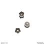 Silver Beads 925 I/2pcs