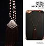 60cm Metal Tassel Necklace