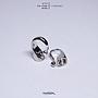 K917 Eye Clasps/pair