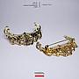 No.21 49x33 Antiq.Frame Brooch/2