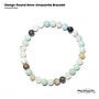 Design Round Amazonite Bracelet