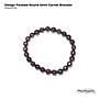 Design Fac.Rd Garnet Bracelet