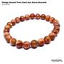 Design Round Dark Sun Stone Bracelet