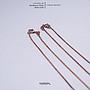 40cm Rose gold Chain Neck 14