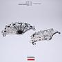 No.27 55x29 Antiq.Frame Brooch/2