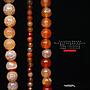 Faceted Round D.Lt Brown Agate